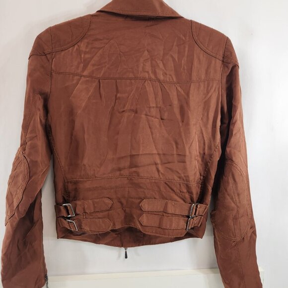 Club Monaco Asymmetrical Zip Jacket Size Small - Picture 9 of 14